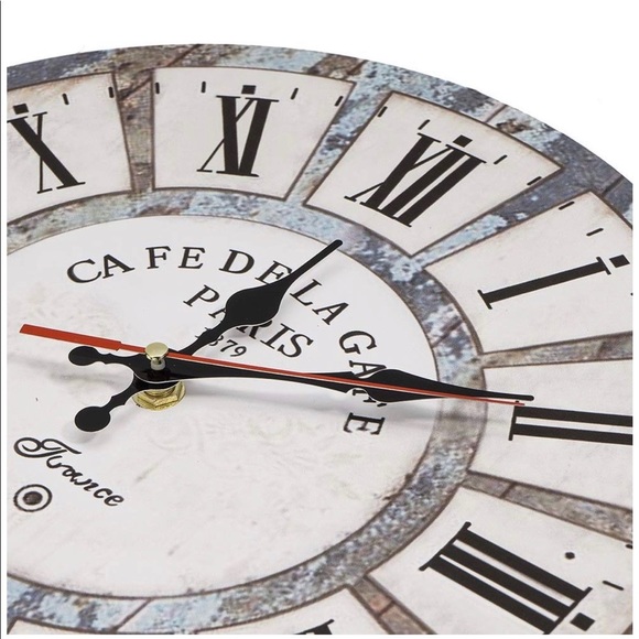 Wall Clock - Roman Numerals - Rustic - New in box - Picture 3 of 8